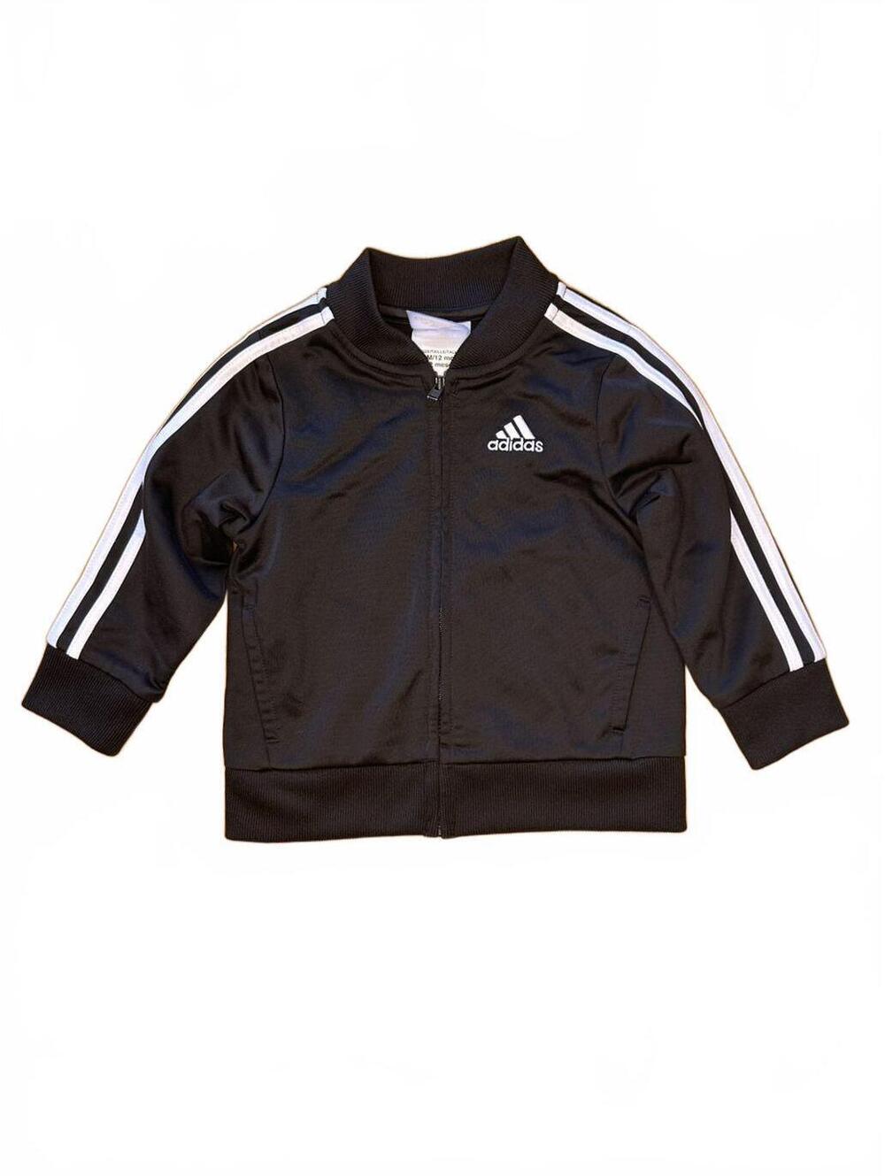 adidas Black Track Jacket 12M